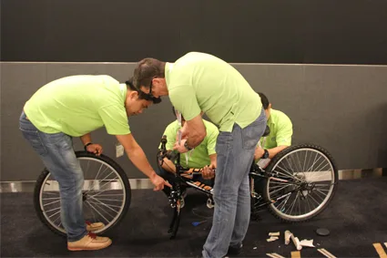 Build a Bicycle Charity Teambuilding Singapore