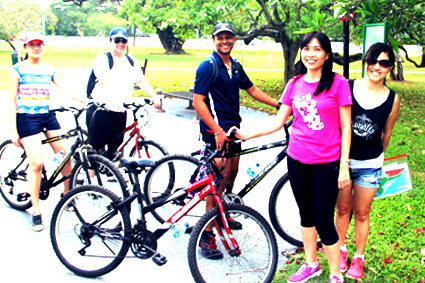City Cycling Amazing Race Singapore